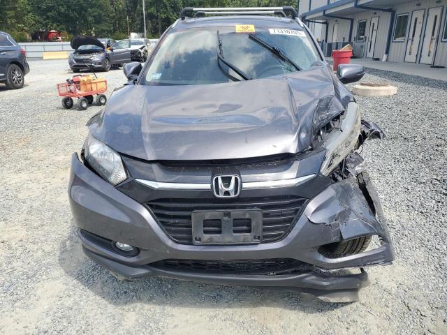 3CZRU6H78JM726021 - 2018 HONDA HR-V EXL Szary zdjęcie 5