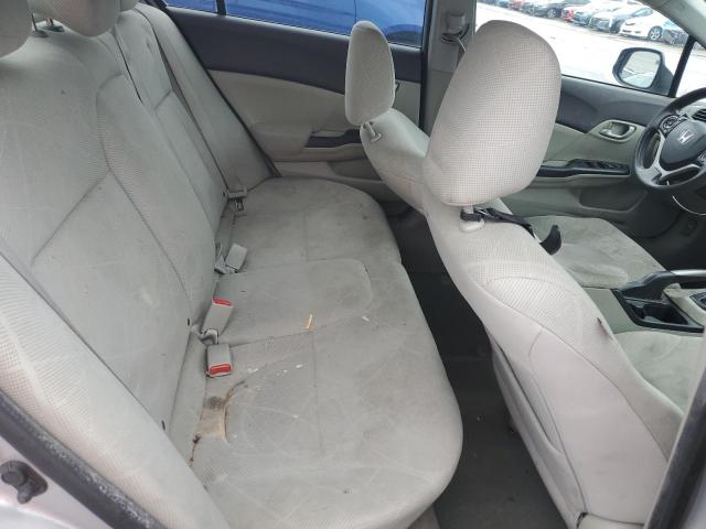 2HGFB2F58CH588251 - 2012 HONDA CIVIC LX 银色 照片 10