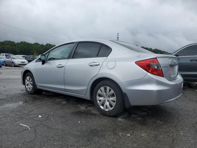 2HGFB2F58CH588251 - 2012 HONDA CIVIC LX 银色 照片 2