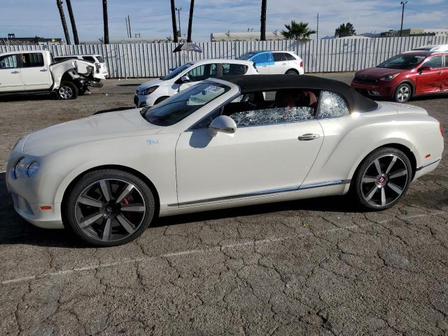 SCBGR3ZA0CC077328 - 2012 BENTLEY CONTINENTA GTC WHITE photo 1