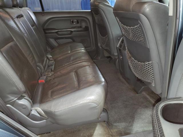 5FNYF18665B026577 - 2005 HONDA PILOT EXL Կապույտ լուսանկար 11