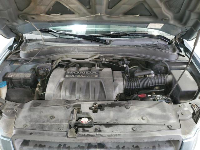 5FNYF18665B026577 - 2005 HONDA PILOT EXL Կապույտ լուսանկար 12