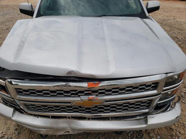 1GCVKREHXFZ315976 - 2015 CHEVROLET silverado K1500 LT SILVER photo 11