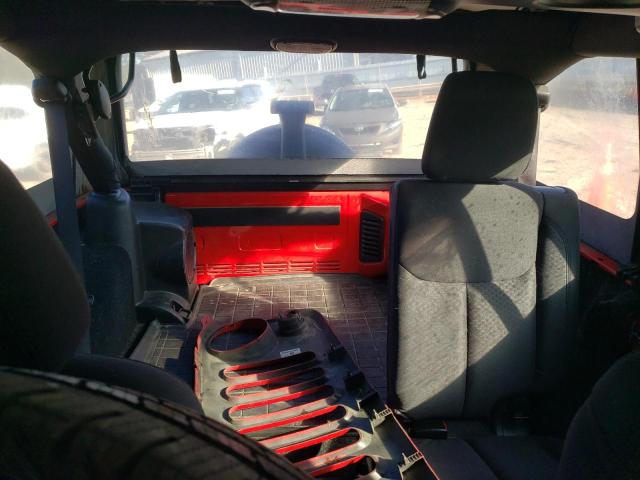 1C4BJWDG3DL675104 - 2013 JEEP WRANGLER UNLIMITED SPORT RED photo 10