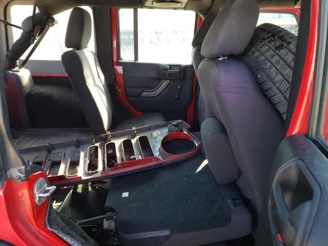 1C4BJWDG3DL675104 - 2013 JEEP WRANGLER UNLIMITED SPORT RED photo 11