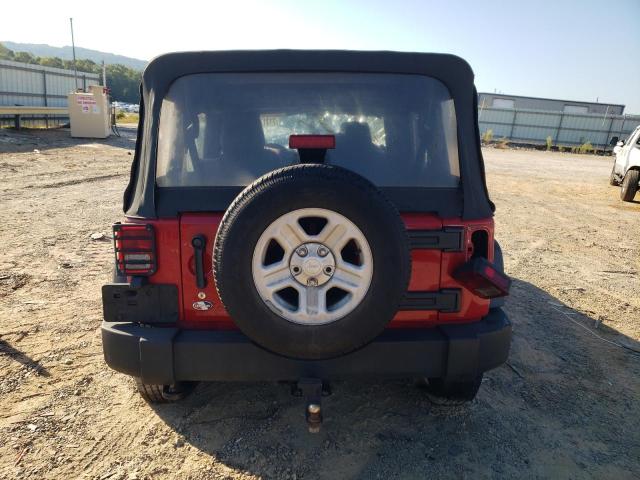 1C4BJWDG3DL675104 - 2013 JEEP WRANGLER UNLIMITED SPORT RED photo 6