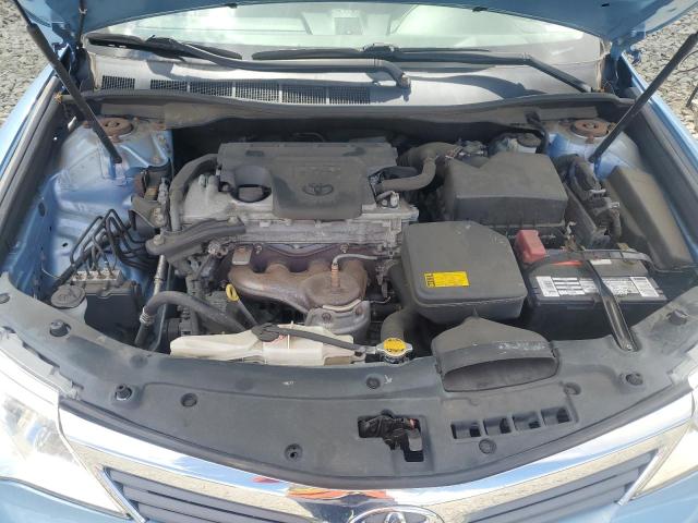 4T4BF1FK0CR243778 - 2012 TOYOTA CAMRY BASE BLUE photo 11