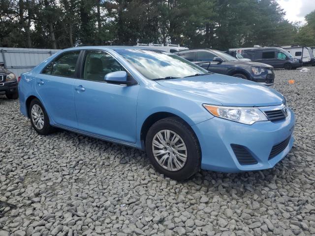 4T4BF1FK0CR243778 - 2012 TOYOTA CAMRY BASE BLUE photo 4