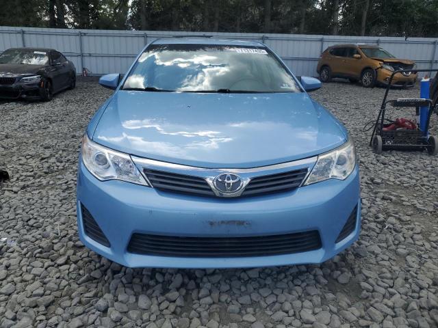 4T4BF1FK0CR243778 - 2012 TOYOTA CAMRY BASE BLUE photo 5
