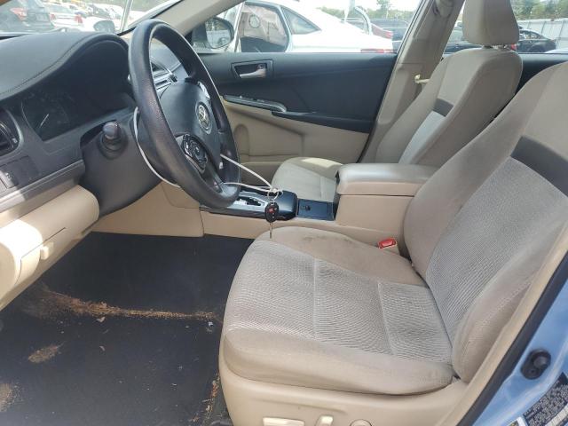 4T4BF1FK0CR243778 - 2012 TOYOTA CAMRY BASE BLUE photo 7