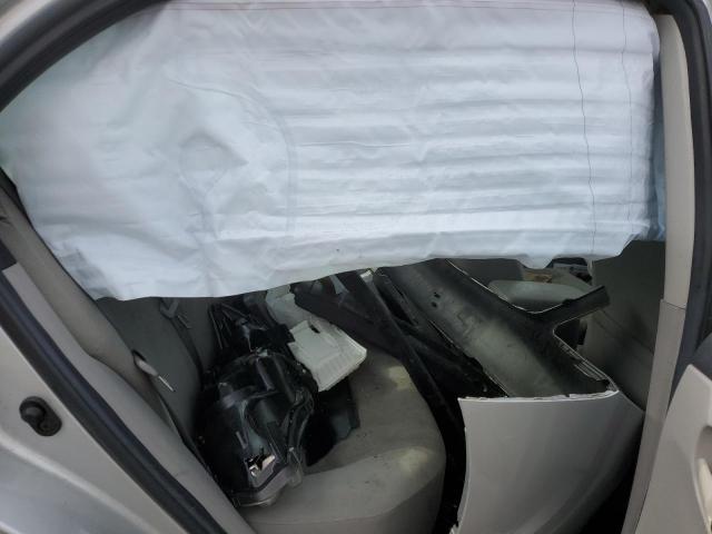 2T1BU4EE1DC101178 - 2013 TOYOTA COROLLA BASE SILVER photo 10