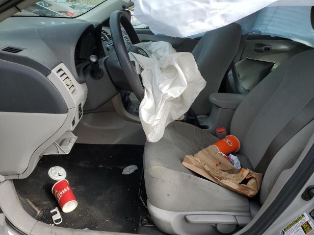 2T1BU4EE1DC101178 - 2013 TOYOTA COROLLA BASE SILVER photo 7