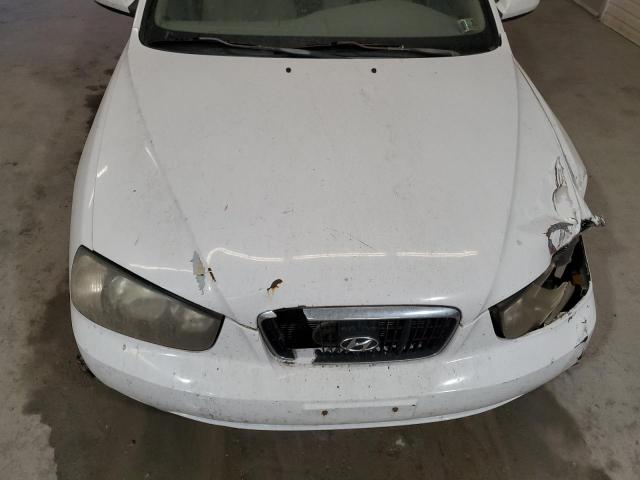 KMHDN45D33U597837 - 2003 HYUNDAI ELANTRA GLS WHITE photo 11