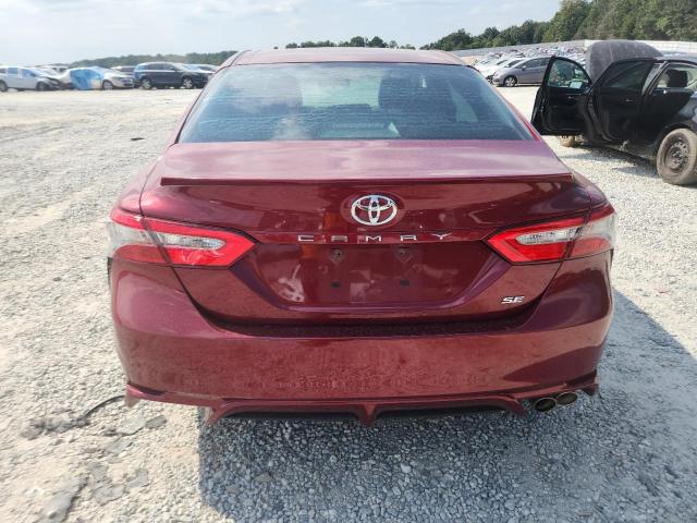 4T1B11HK1JU594525 - 2018 TOYOTA CAMRY L BURGUNDY photo 6