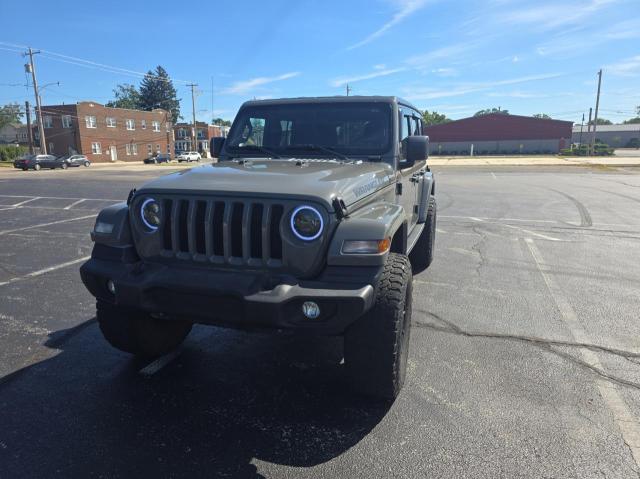 1C4HJXDG8KW602144 - 2019 JEP WRANGLER UNLIMITED SPORT GREEN photo 2