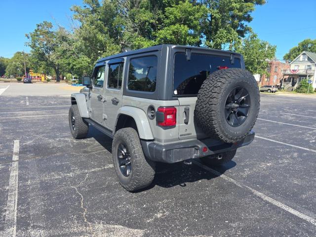 1C4HJXDG8KW602144 - 2019 JEP WRANGLER UNLIMITED SPORT GREEN photo 3
