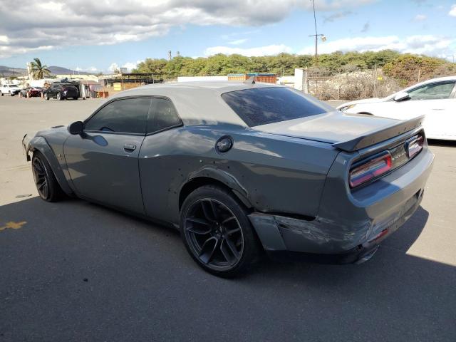 2C3CDZFJ6KH642554 - 2019 DODGE CHALLENGER R/T SCAT PACK GRAY photo 2
