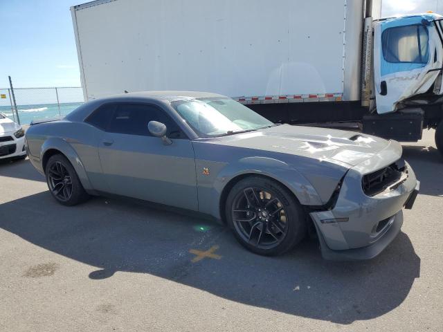 2C3CDZFJ6KH642554 - 2019 DODGE CHALLENGER R/T SCAT PACK GRAY photo 4