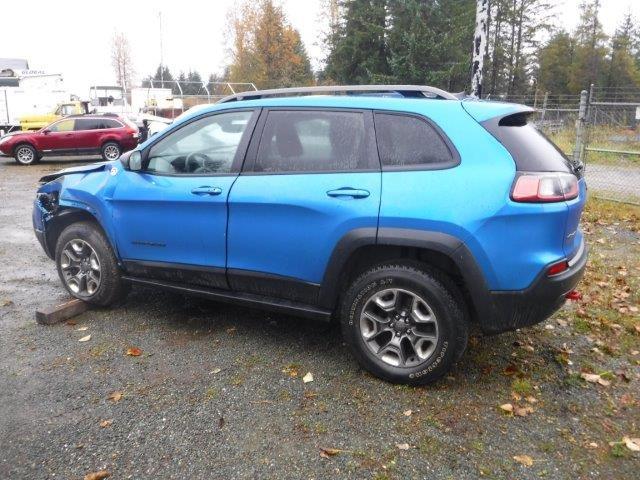 1C4PJMBN8KD188869 - 2019 JEEP CHEROKEE TRAILHAWK BLUE photo 2