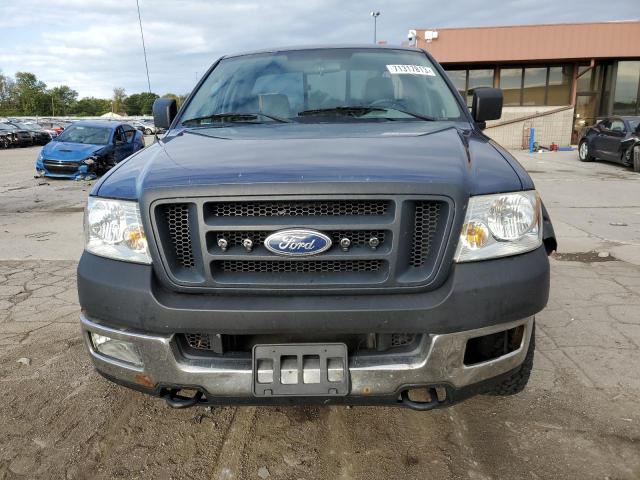 1FTRF14595NC11516 - 2005 FORD F150 BLUE photo 5