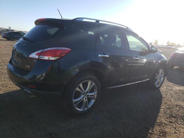 JN8AZ1MWXDW316057 - 2013 NISSAN MURANO S BLACK photo 3