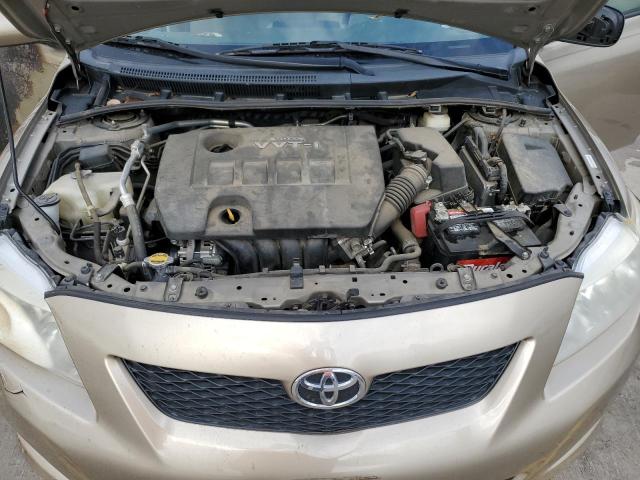 1NXBU40E19Z019223 - 2009 TOYOTA COROLLA BASE 米色 照片 11