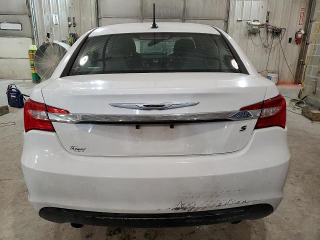 1C3CCBCG2DN523705 - 2013 CHRYSLER 200 LIMITED WHITE photo 6