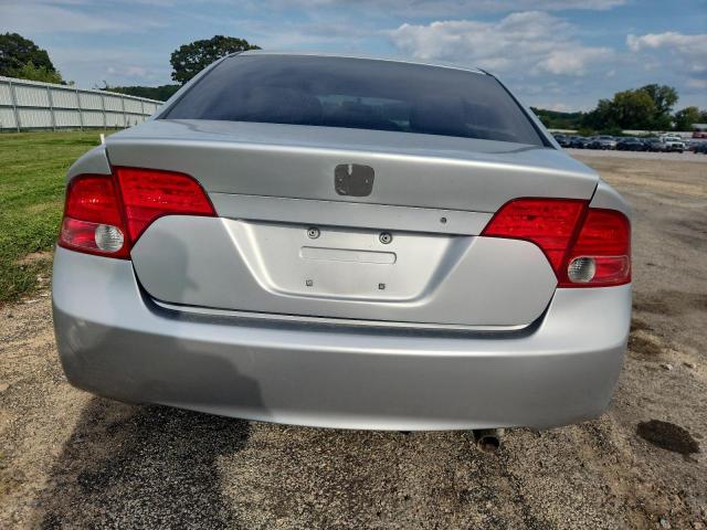 1HGFA16537L007034 - 2007 HONDA CIVIC LX SILVER photo 6
