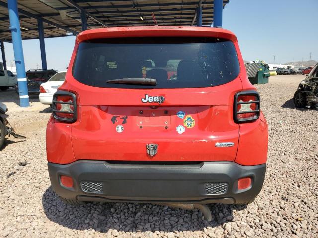 ZACCJABT9FPB35732 - 2015 JEEP RENEGADE LATITUDE RED photo 6