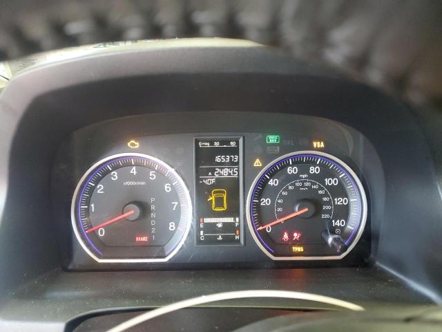 5J6RE48799L034848 - 2009 HONDA CR-V EXL SILVER photo 9