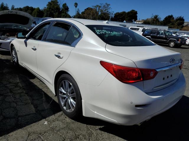 JN1CV7AP8HM641259 - 2017 INFINITI Q50 BASE WHITE photo 2