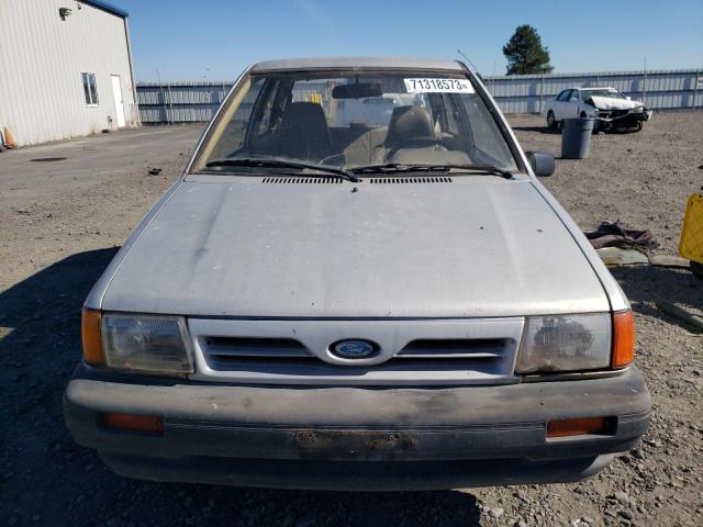 KNJPT05H5M6110031 - 1991 FORD FESTIVA L SILVER photo 5