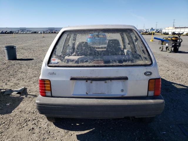 KNJPT05H5M6110031 - 1991 FORD FESTIVA L SILVER photo 6