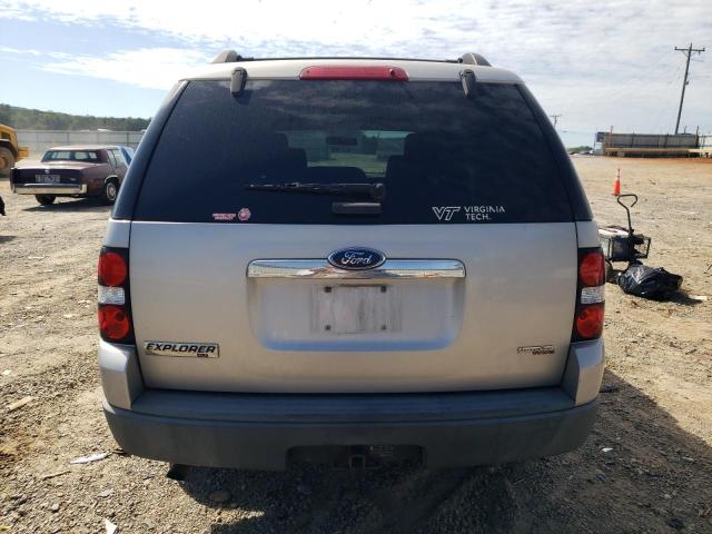 1FMEU73EX7UA95725 - 2007 FORD EXPLORER XLT ვერცხლისფერი ფოტო 6
