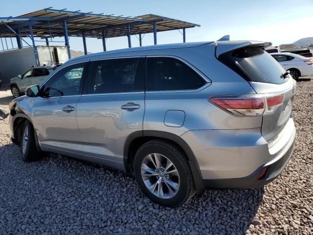 5TDJKRFH1ES021573 - 2014 TOYOTA HIGHLANDER XLE Gümüş foto 2