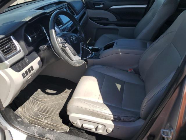 5TDJKRFH1ES021573 - 2014 TOYOTA HIGHLANDER XLE Gümüş foto 7