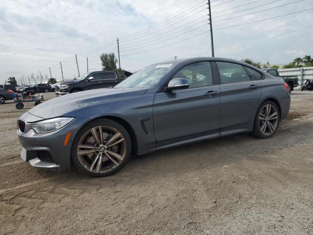 WBA4B1C51FD955199 - 2015 BMW 435 I GRAN COUPE GRAY photo 1