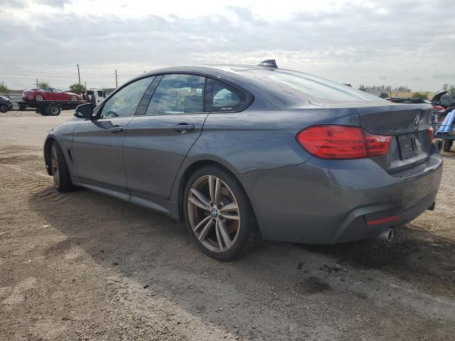 WBA4B1C51FD955199 - 2015 BMW 435 I GRAN COUPE GRAY photo 2