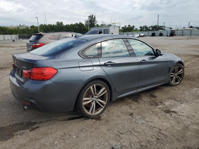 WBA4B1C51FD955199 - 2015 BMW 435 I GRAN COUPE GRAY photo 3
