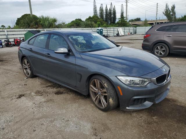 WBA4B1C51FD955199 - 2015 BMW 435 I GRAN COUPE GRAY photo 4