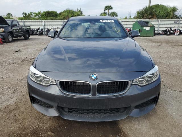WBA4B1C51FD955199 - 2015 BMW 435 I GRAN COUPE GRAY photo 5