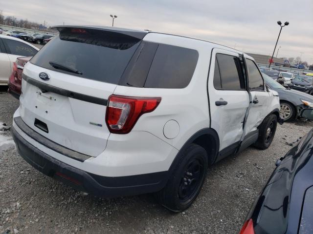 1FM5K8AR3JGC55998 - 2018 FORD EXPLORER POLICE INTERCEPTOR WHITE photo 3