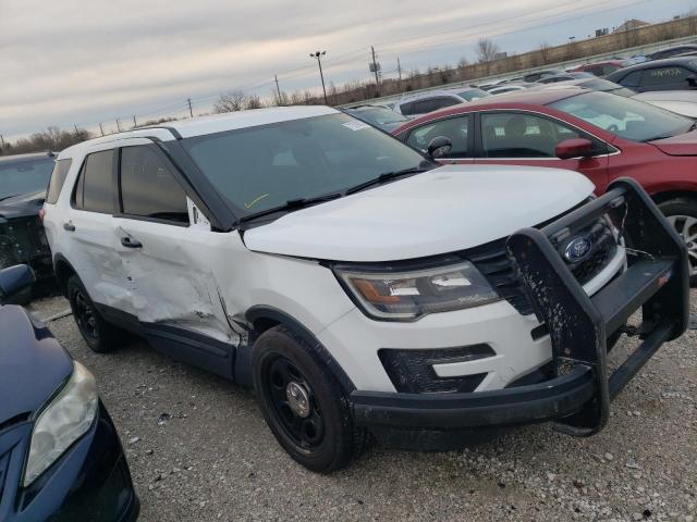 1FM5K8AR3JGC55998 - 2018 FORD EXPLORER POLICE INTERCEPTOR WHITE photo 4