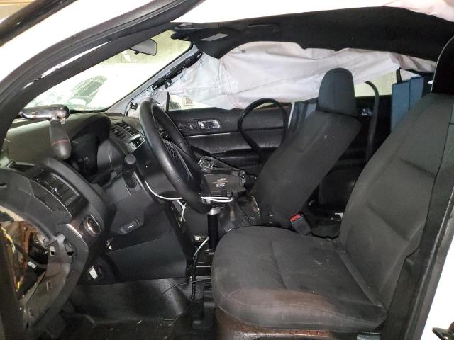 1FM5K8AR3JGC55998 - 2018 FORD EXPLORER POLICE INTERCEPTOR WHITE photo 7