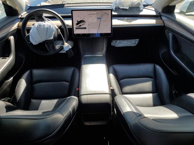 5YJ3E1EA6NF128189 - 2022 TESLA MODEL 3 WHITE photo 8