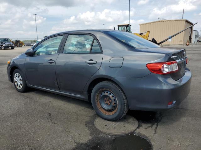 2T1BU4EE9BC723380 - 2011 TOYOTA COROLLA BASE GRAY photo 2