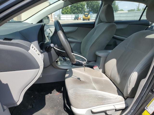 2T1BU4EE9BC723380 - 2011 TOYOTA COROLLA BASE GRAY photo 7