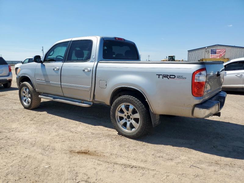 5TBET34106S517427 - 2006 TOYOTA TUNDRA DOUBLE CAB SR5 SILVER photo 2
