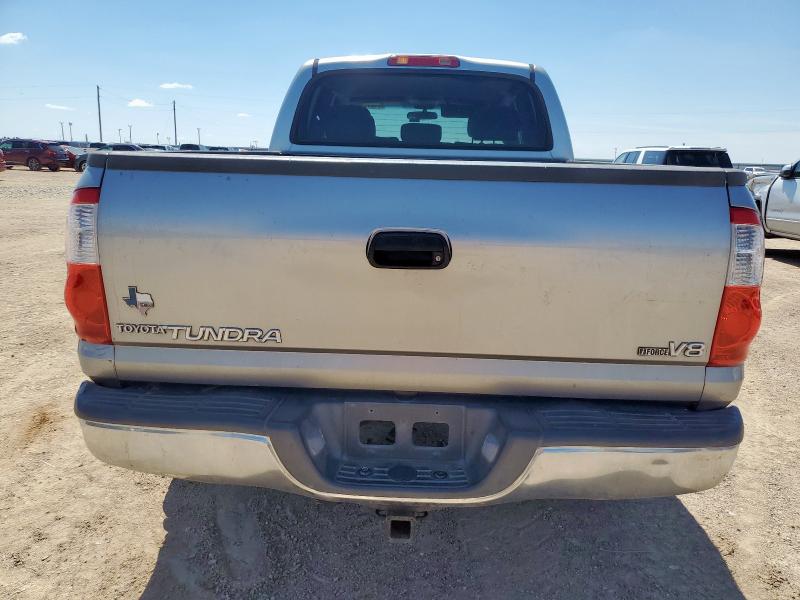 5TBET34106S517427 - 2006 TOYOTA TUNDRA DOUBLE CAB SR5 SILVER photo 6