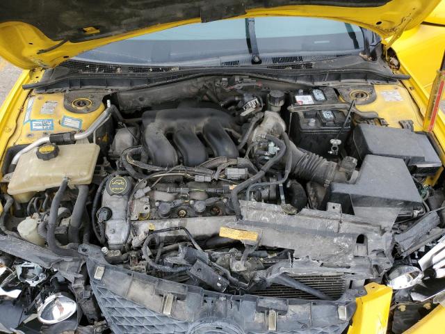 1YVFP80D235M03048 - 2003 MAZDA 6 S YELLOW photo 11